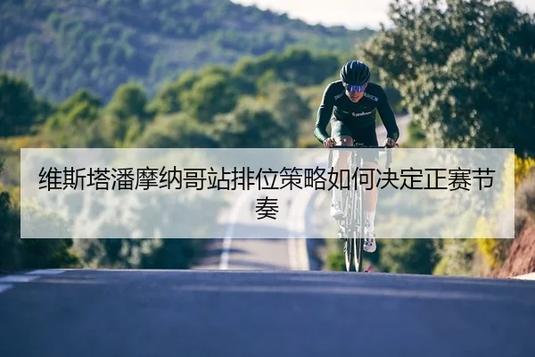 维斯塔潘摩纳哥站排位策略如何决定正赛节奏